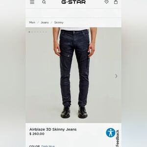 G-Star Raw Airblaze 3D Skinny Jeans